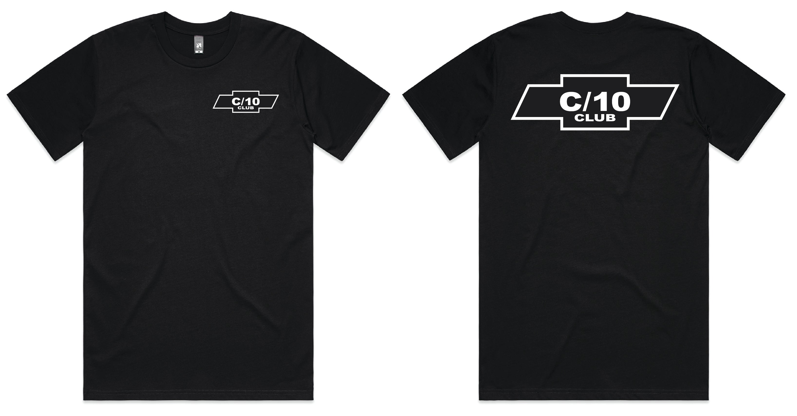 C10 Club Logo Classic Heavy Style T-Shirt